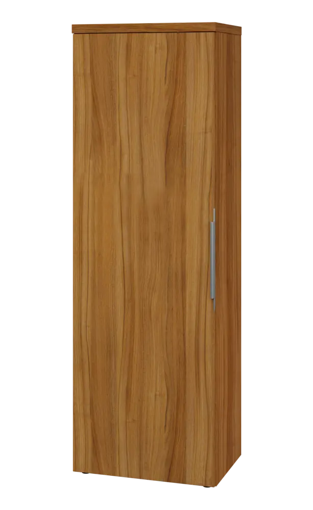 SISR 5 - 61 šatní skříň, 1-dveřová, výsuvné ramínko, levá, 1820x600x400, ořech světlý